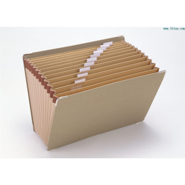 Kraft Expanding Wallet A4 File Folder